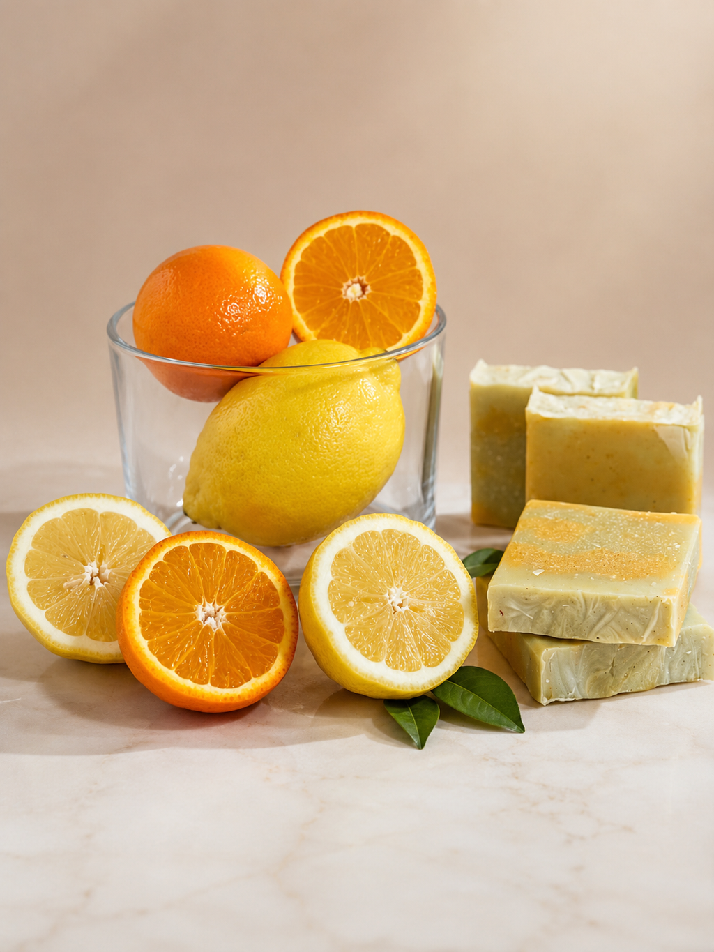 Golden Hour | Coconut Milk & Aloe Handmade Soap with Lemongrass & Lime